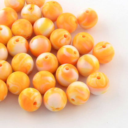 16mm Mixed Opaque Acrylic Round Beads