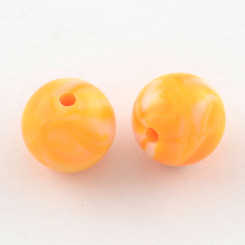 16mm Mixed Opaque Acrylic Round Beads